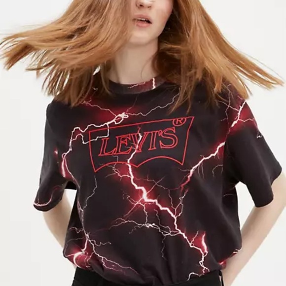 levis stranger things tshirt
